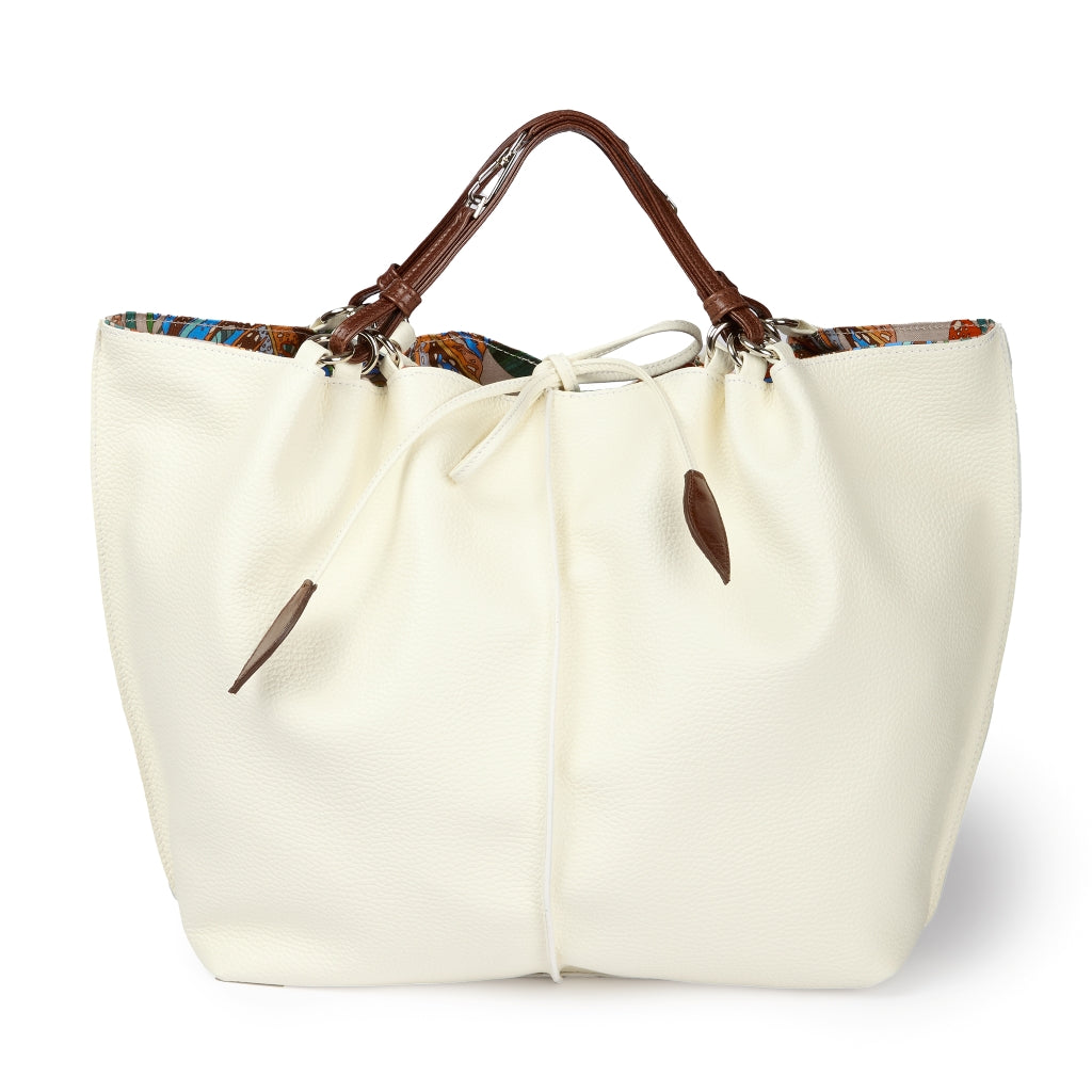 Margherita Large reversible leather handbag