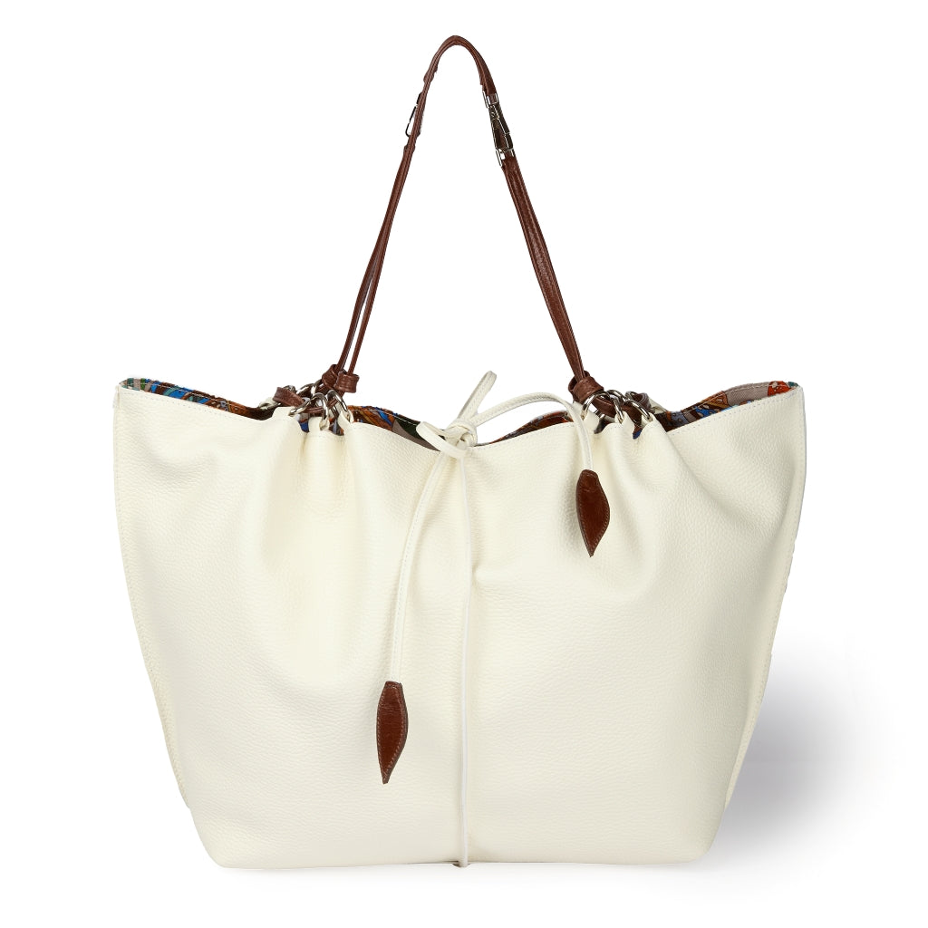 Margherita Large reversible leather handbag