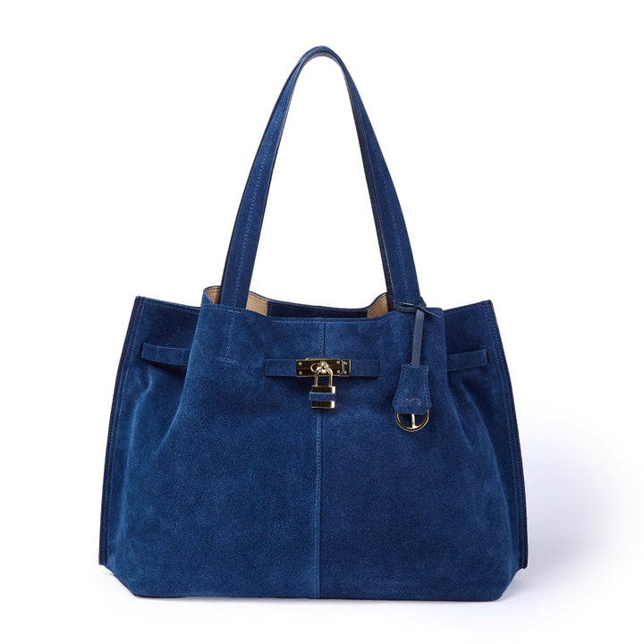 Grace woven elongated bag in braided calfskin