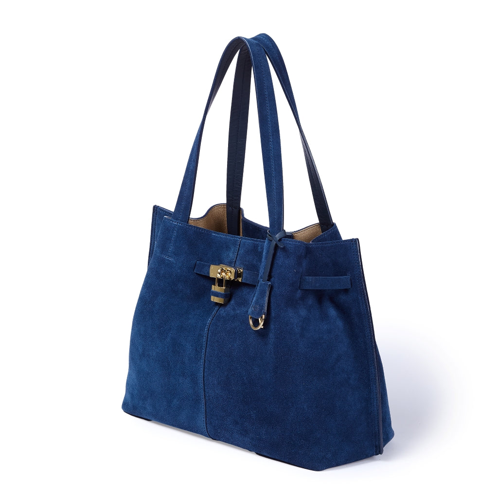 Grace woven elongated bag in braided calfskin