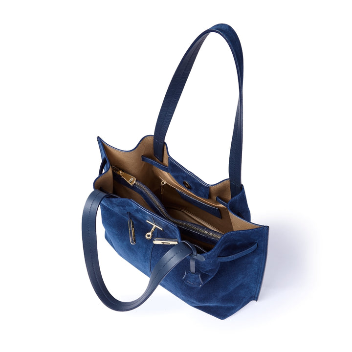 Grace woven elongated bag in braided calfskin