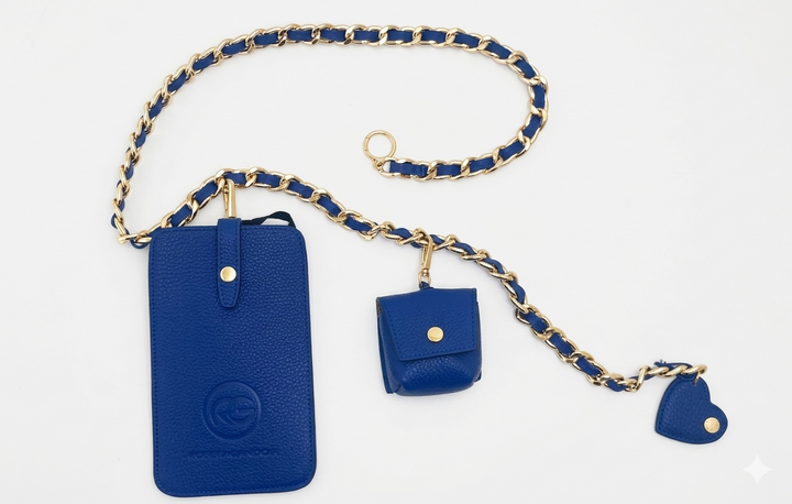 Cross Belt – Cintura e Crossbody in Pelle con Porta Telefono e Porta AirPods